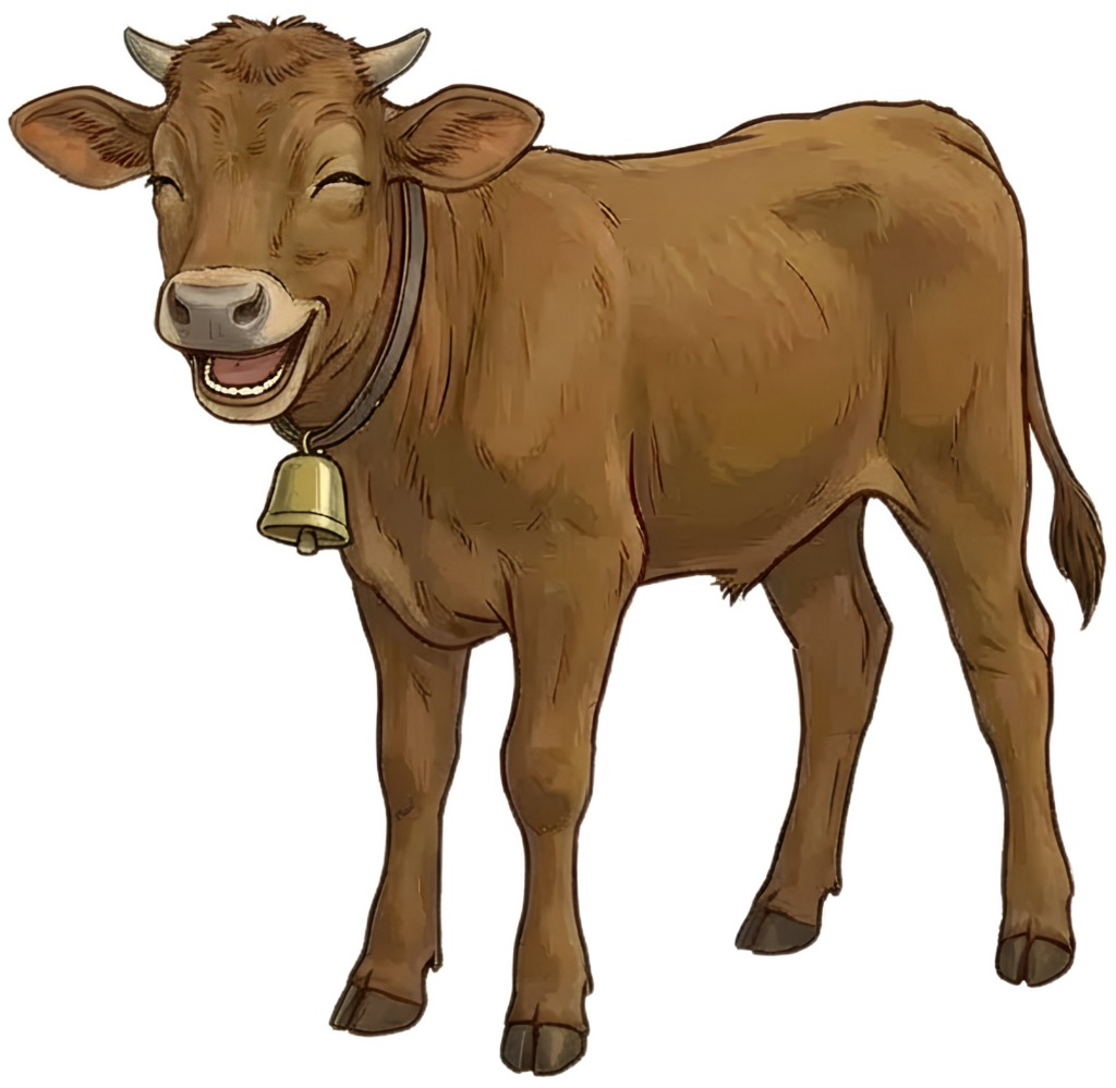 Liesel the Calf — Veronica's World children's book character