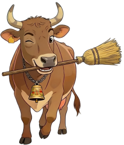 Veronika the cow — the Swiss Brown cow from Austria who inspired the book series