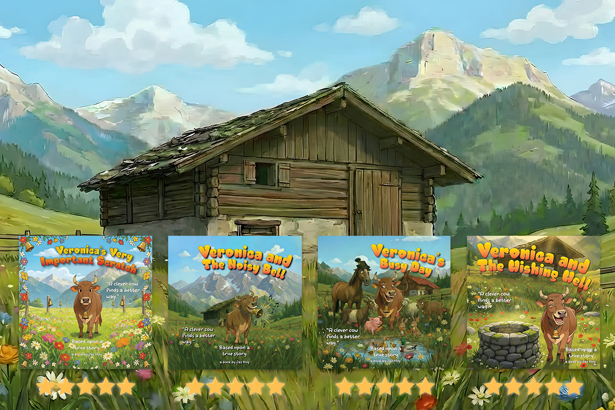 All Books Five Stars 1200x800_v2 Veronicas World Amazon review