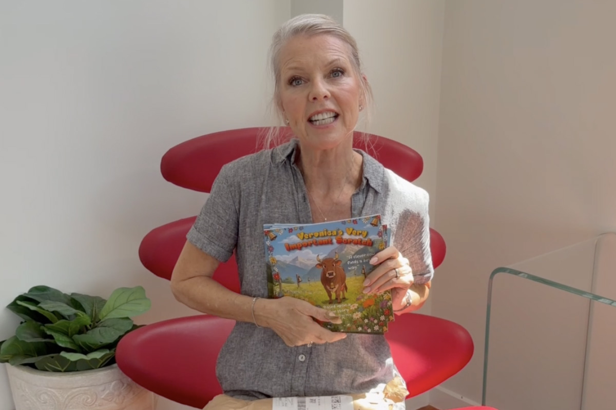 Jaz Receving Second Book the Noisy Bell_V2 Veronica's World children's book