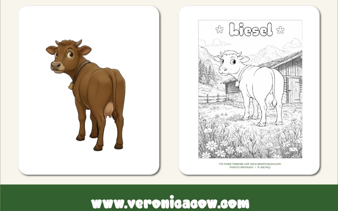 Liesel Colouring Sheet — Complex