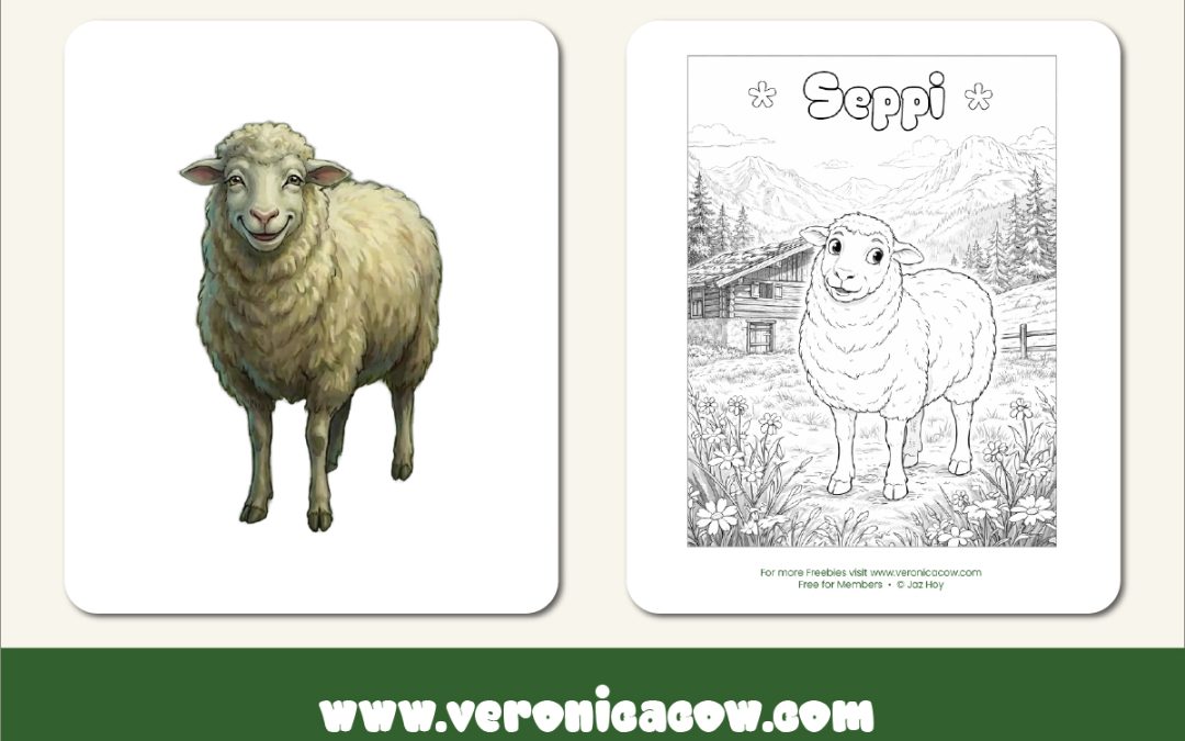 Seppi Colouring Sheet — Complex