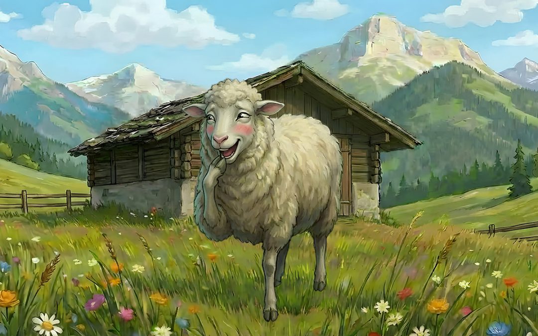 Veronica’s World Children’s Book Characters — Meet Seppi the Sheep