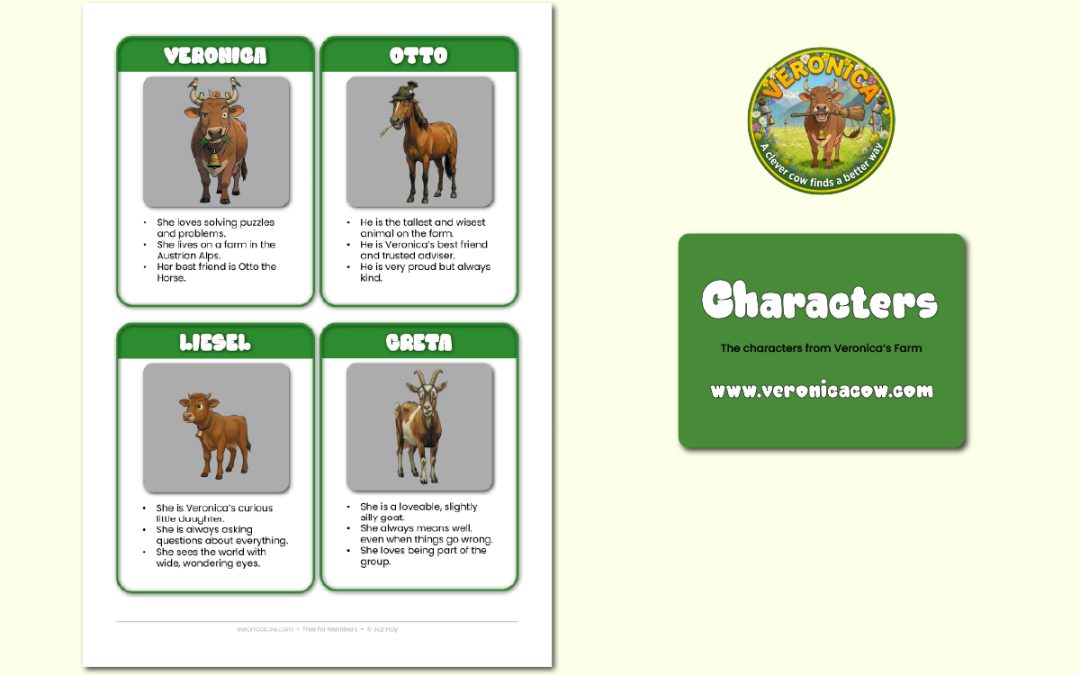 Meet the Characters — Card Set