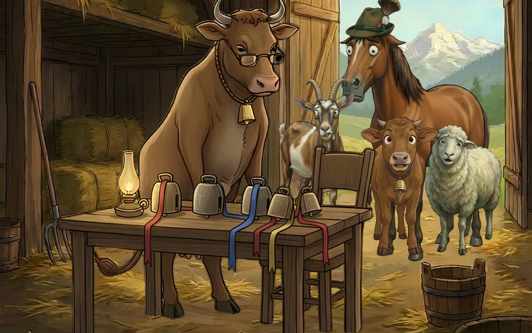 Meet Veronica — The Clever Cow Who Always Finds a Better Way