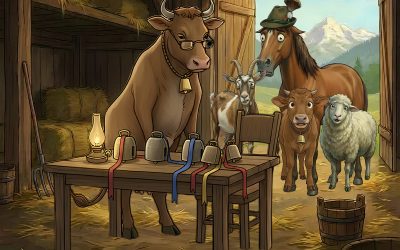 Meet Veronica — The Clever Cow Who Always Finds a Better Way