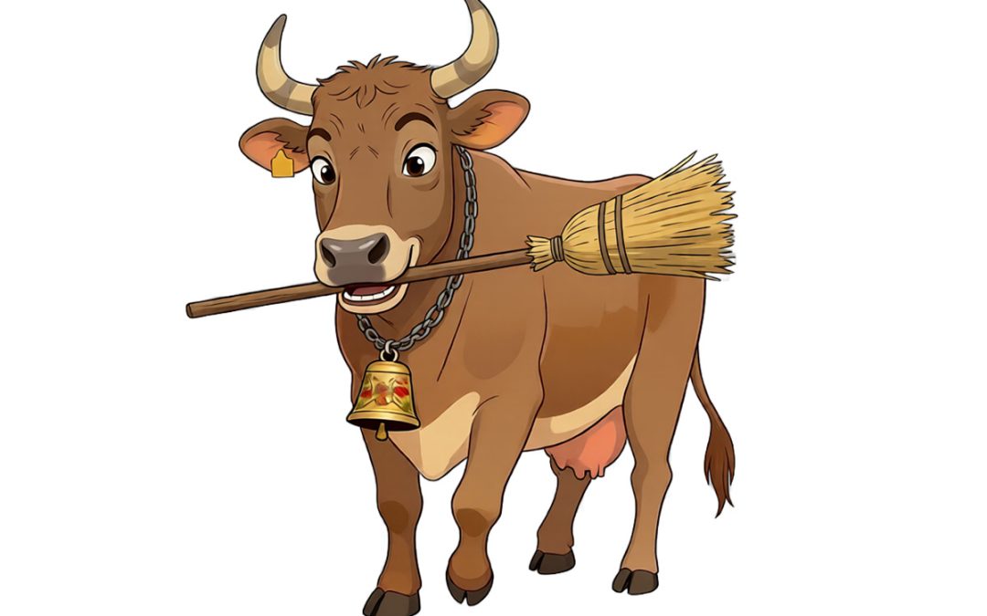 Meet Veronica — The Clever Cow Who Always Finds a Better Way