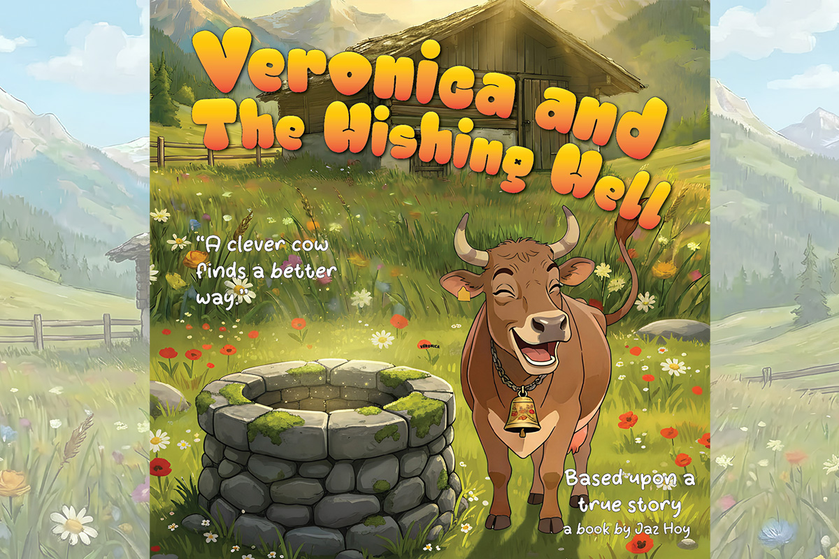 Veronica and the Wishing Well Cover 1200×800 Veronica and the Wishing Well children's book cover by Jaz Hoy