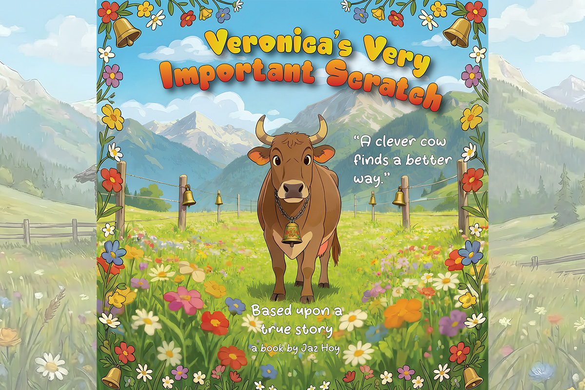 Veronica very important sratch 1200×800-Recovered Veronica's Very Important Scratch children's book cover by Jaz Hoy