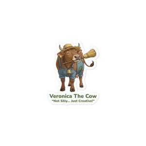 “Not Silly… Just Creative!” – Veronica Sticker
