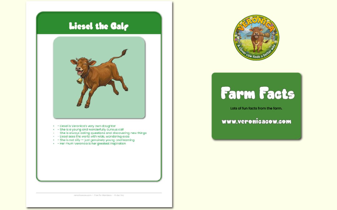 Liesel the Calf — Character Fact Card