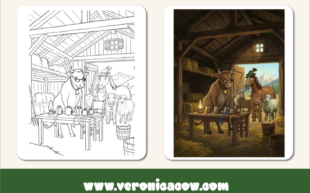 Scene Colouring — The Noisy Bell (Premium Scene)