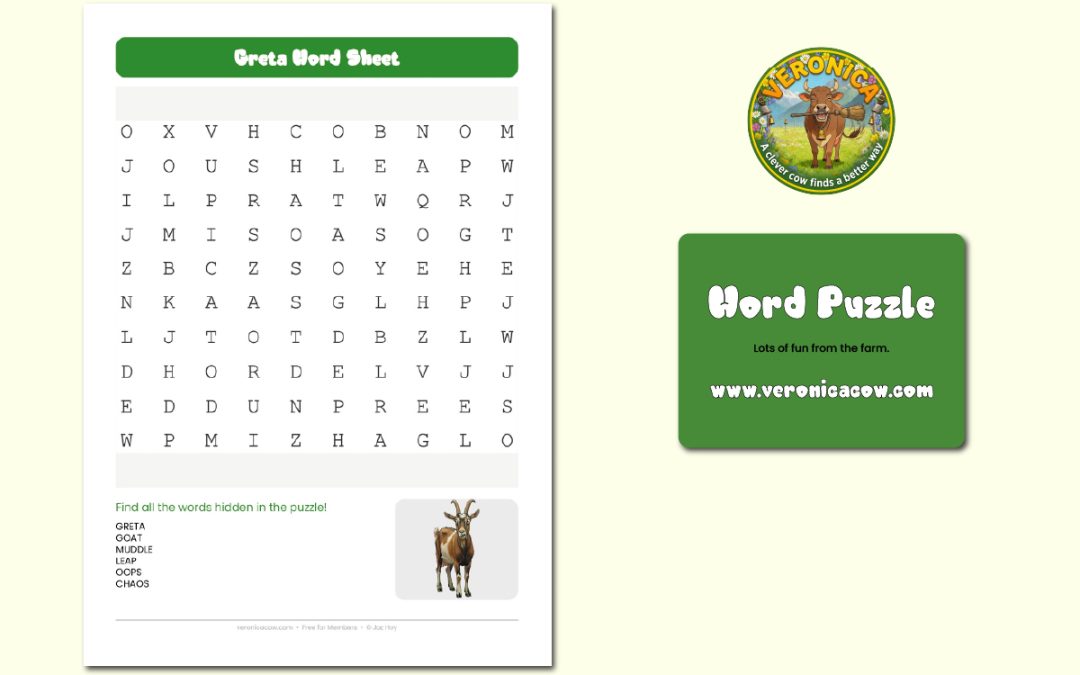 Greta Word Search