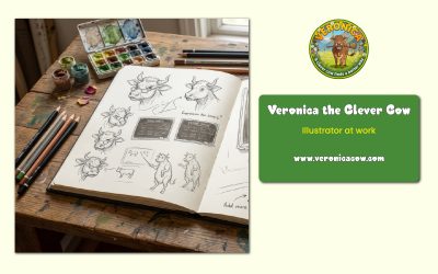 Picture Book Illustration — 4 Heartwarming Stages Behind Every Veronica Book