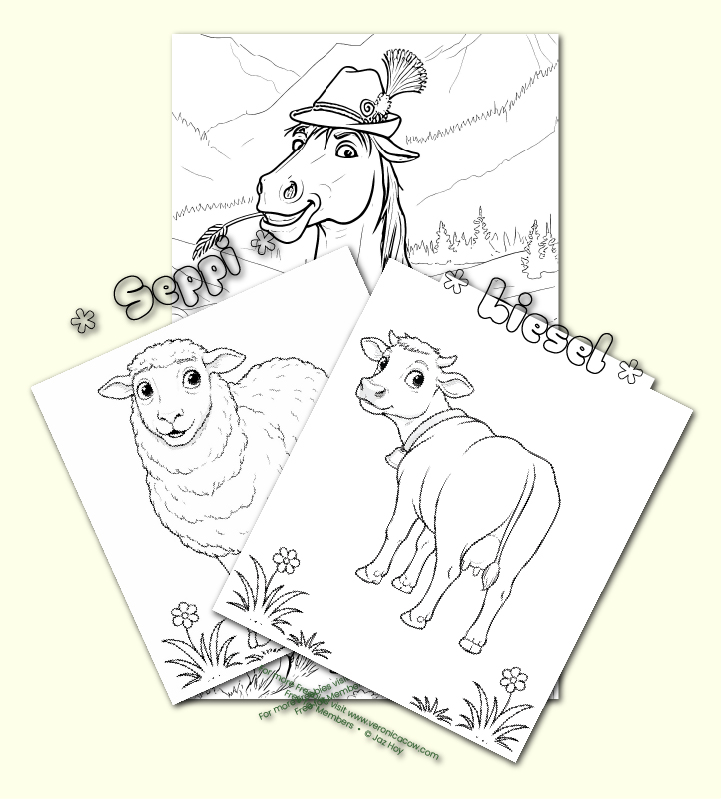 Free colouring pages